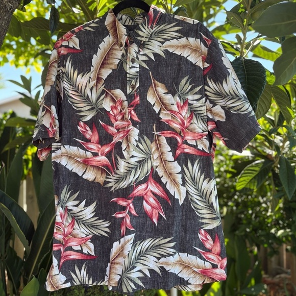 Vintage Bishop St. Apparel Men’s Tropical Aloha Shirt. Size XL - Picture 2 of 8